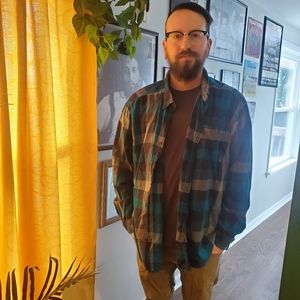 Columbia Button Up Men's XXL